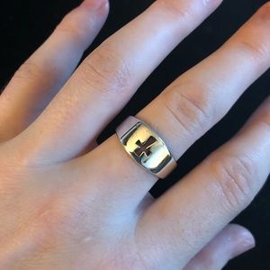 James Avery narrows crosslet ring size 7